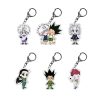 Anime Hunter X Hunter Keychain Acrylic Figure Car Keychains key Chain Pendant Keyring Accessories Metal Holder - Hunter X Hunter Store