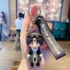 Anime Hunter X Hunter Keychain Cartoon Hisoka Kurapika Killua Cosplay Key Rings Lanyard Car Accessories Silicone 1 - Hunter X Hunter Store