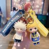 Anime Hunter X Hunter Keychain Cartoon Hisoka Kurapika Killua Cosplay Key Rings Lanyard Car Accessories Silicone 5 - Hunter X Hunter Store