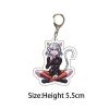 Anime Hunter x Hunter Keychain Hisoka Kurapika Killua Zoldyck Cosplay Cute Csrtoon Character Acrylic Key Chain 5 - Hunter X Hunter Store