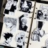 HUNTERxHUNTER Black and White Stickers Waterproof HD Stickers Handbook Notebook Stickers 3 - Hunter X Hunter Store