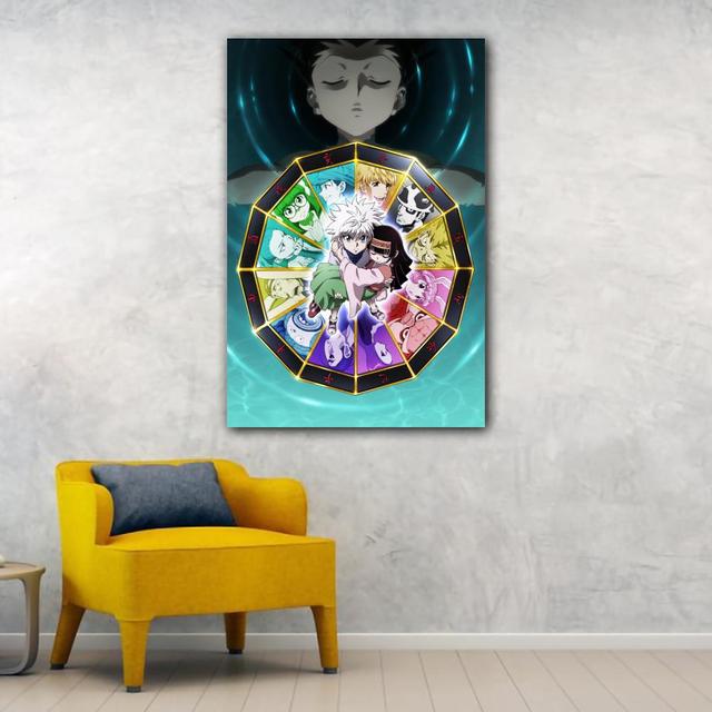 Hunter X Hunter Hisoka Morou Anime Canvas Art Poster and Wall Art Picture Print Modern - Hunter X Hunter Store