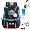 Hunter X Hunter HxH Anime Backpack Girl School Bag College Student Laptop Travel Bagpack Killua Drinking 1 - Hunter X Hunter Store