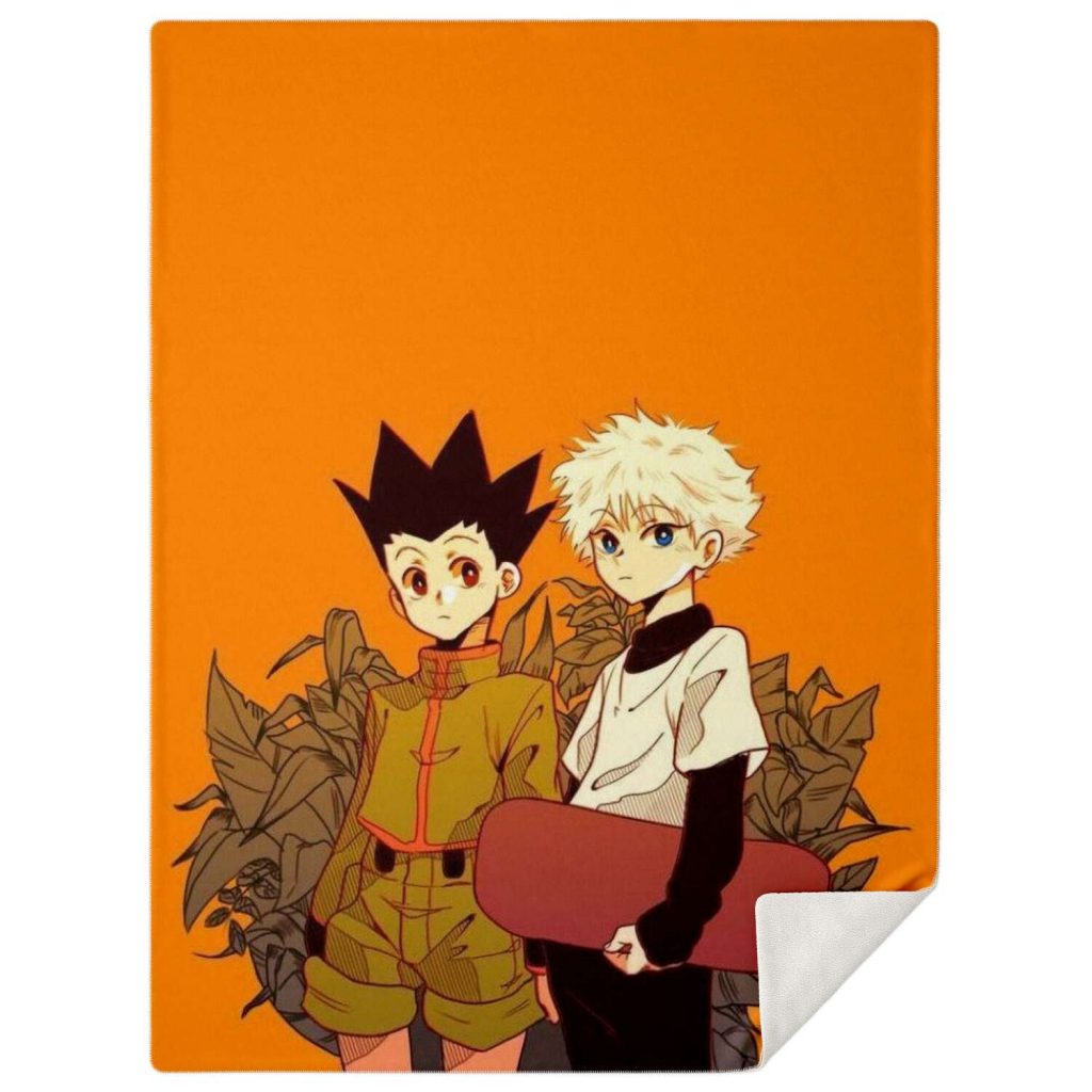 0971bcc829504407fd52e8be4f7a9c8e blanket vertical flat - Hunter X Hunter Store