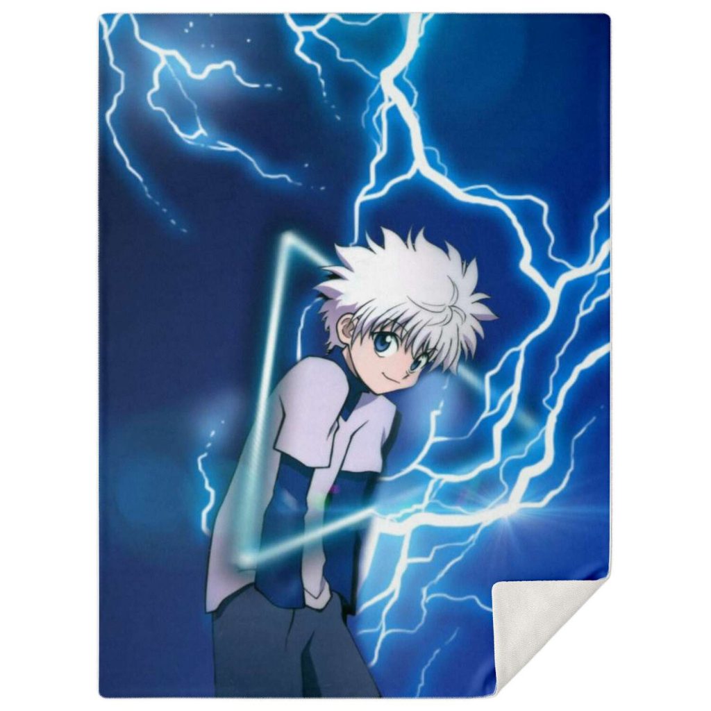 1b39da063a052180f43f89a1e34c3d1d blanket vertical flat - Hunter X Hunter Store