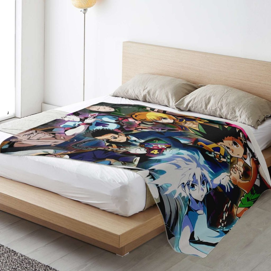 32afb65a1ed05aa11756b033fd8d5d09 blanket vertical lifestyle - Hunter X Hunter Store