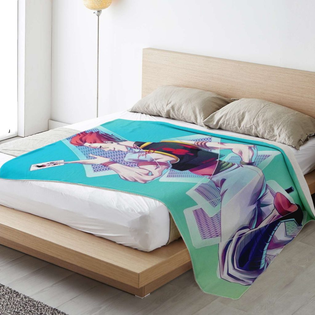 65b75217f8cf9efa22fe7ef3e43a8131 blanket vertical lifestyle - Hunter X Hunter Store