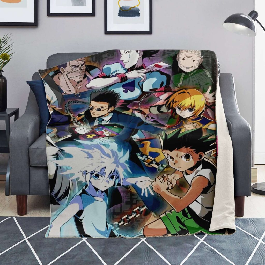 68493139715a77af2c2b61e5b152952b blanket vertical lifestyle - Hunter X Hunter Store