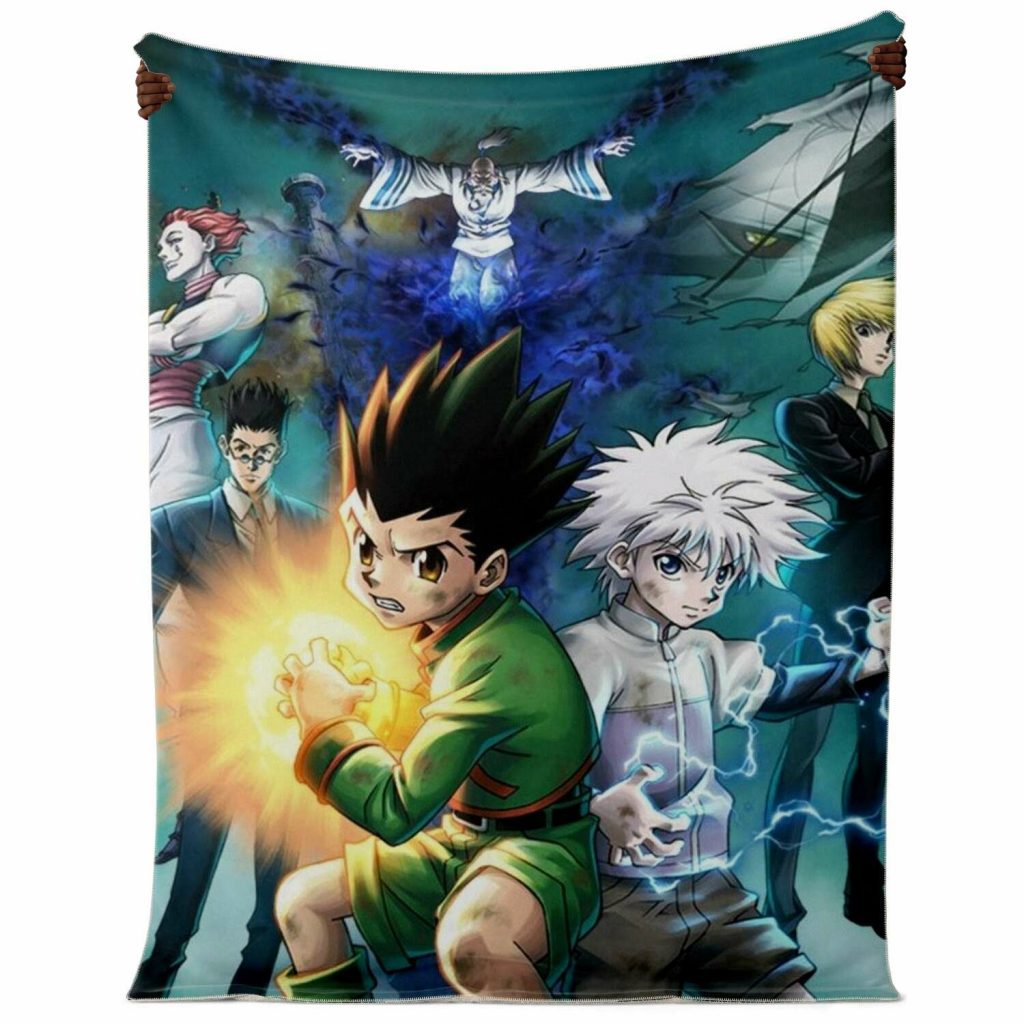 85360084f1c4a28fcee420da51fb42be blanket vertical neutral - Hunter X Hunter Store