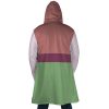 Alluka Zoldyck HXH AOP Hooded Cloak Coat BACK Mockup - Hunter X Hunter Store