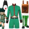 Anime Hunter x Hunter Gon Freecss Cosplay Costume women men Top Pants Outfits Halloween Cosplay Carnival - Hunter X Hunter Store