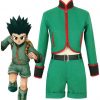 Anime Hunter x Hunter Gon Freecss Cosplay Costume women men Top Pants Outfits Halloween Cosplay Carnival 4 - Hunter X Hunter Store