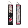 HUNTER HUNTER Japanese Anime Embroidery Keychain Key Fobs Key Tag For Motorcycles Cars Backpack Chaveiro Keychain 1 - Hunter X Hunter Store