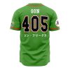 Hunter Association Gon HXH AOP Baseball Jersey AOP Baseball Jersey BACK Mockup - Hunter X Hunter Store