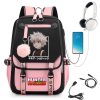 Hunter X Hunter Anime Women Backpack Laptop School Bag for Girls Travel Rucksack Killua Zoldyck Female - Hunter X Hunter Store