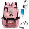 Hunter X Hunter Anime Women Backpack Laptop School Bag for Girls Travel Rucksack Killua Zoldyck Female 4 - Hunter X Hunter Store