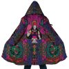 Trippy Mystic Faces Hisoka Hunter X Hunter AOP Hooded Cloak Coat MAIN Mockup - Hunter X Hunter Store