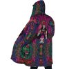 Trippy Mystic Faces Hisoka Hunter X Hunter AOP Hooded Cloak Coat SIDE Mockup - Hunter X Hunter Store