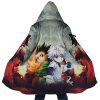 Trippy Power Duo Gon Killua Hunter X Hunter AOP Hooded Cloak Coat MAIN Mockup - Hunter X Hunter Store