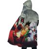 Trippy Power Duo Gon Killua Hunter X Hunter AOP Hooded Cloak Coat SIDE Mockup - Hunter X Hunter Store