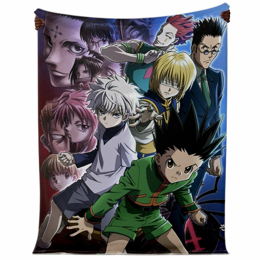 fadf25d6bc6f434e6751d214cd74079d blanket vertical neutral - Hunter X Hunter Store