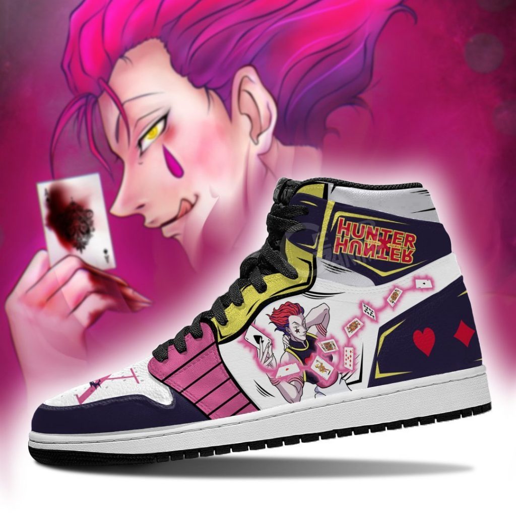 hisoka hunter x hunter jordan sneakers magician hxh anime shoes gearanime 3 - Hunter X Hunter Store