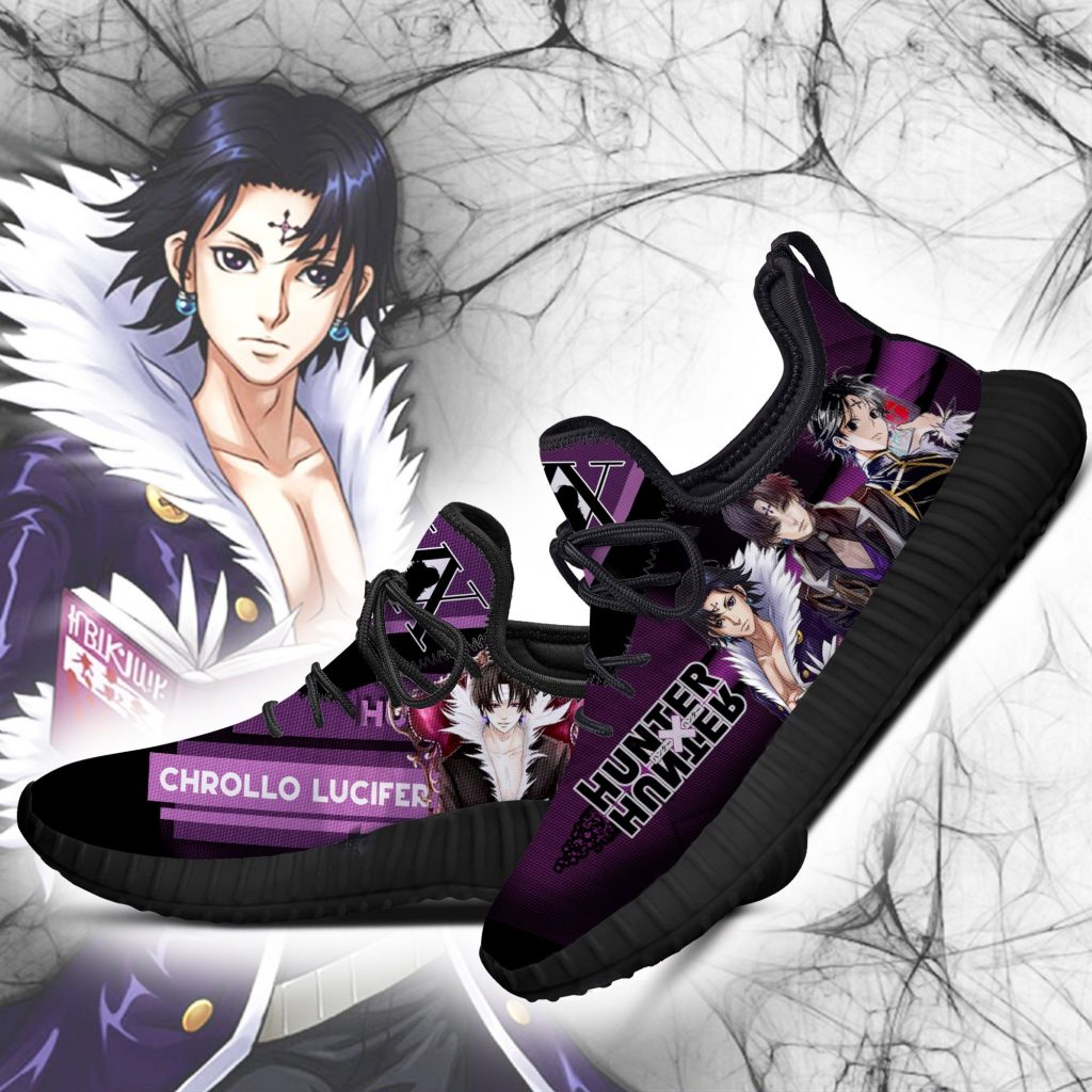 hunter x hunter chrollo lucilfer reze shoes custom hxh anime sneakers gearanime 2 - Hunter X Hunter Store