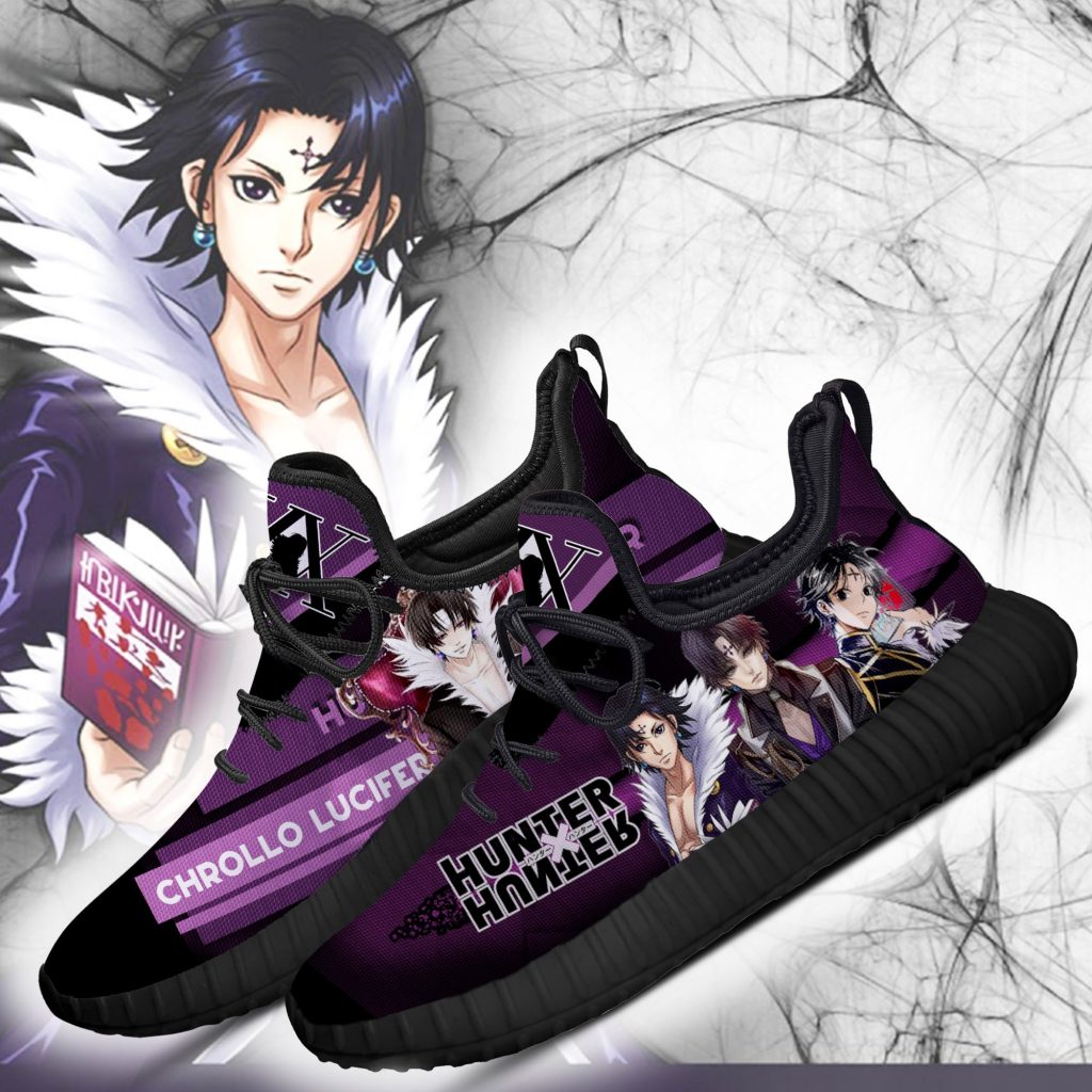 hunter x hunter chrollo lucilfer reze shoes custom hxh anime sneakers gearanime 3 - Hunter X Hunter Store