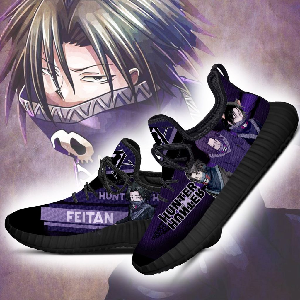 hunter x hunter feitan reze shoes custom hxh anime sneakers gearanime 2 - Hunter X Hunter Store