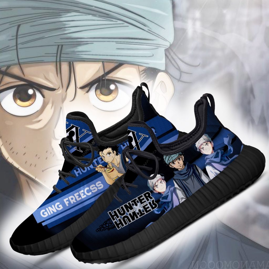 hunter x hunter ging freecss reze shoes custom anime sneakers gearanime 3 - Hunter X Hunter Store