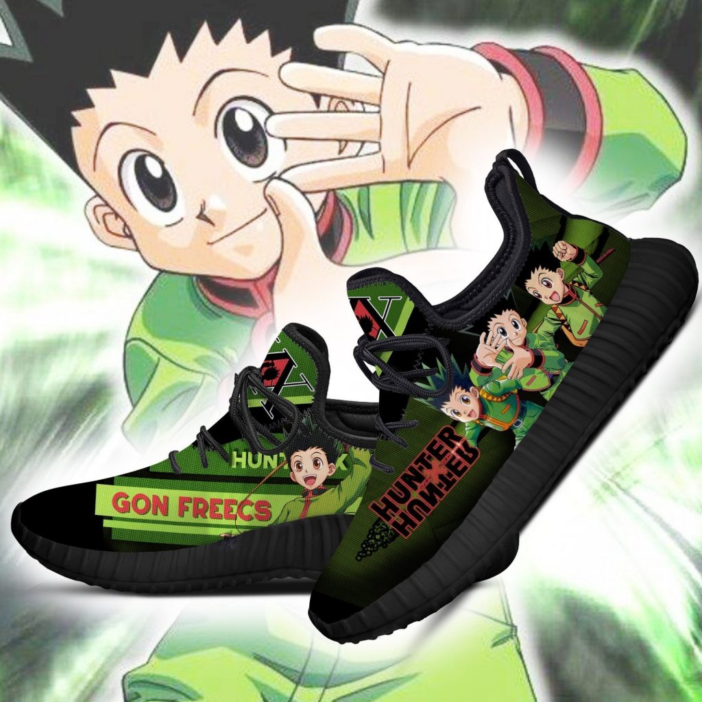 hunter x hunter gon freecss reze shoes custom hxh anime sneakers gearanime 3 - Hunter X Hunter Store