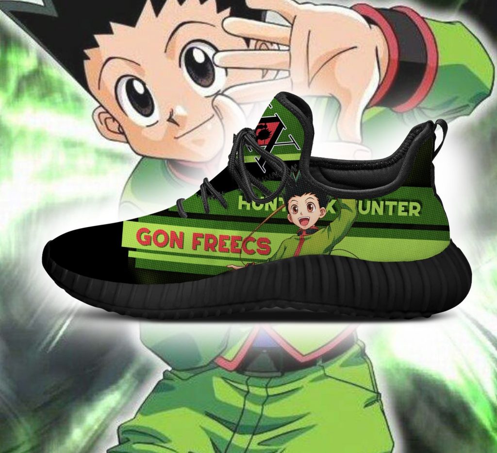 hunter x hunter gon freecss reze shoes custom hxh anime sneakers gearanime 4 - Hunter X Hunter Store