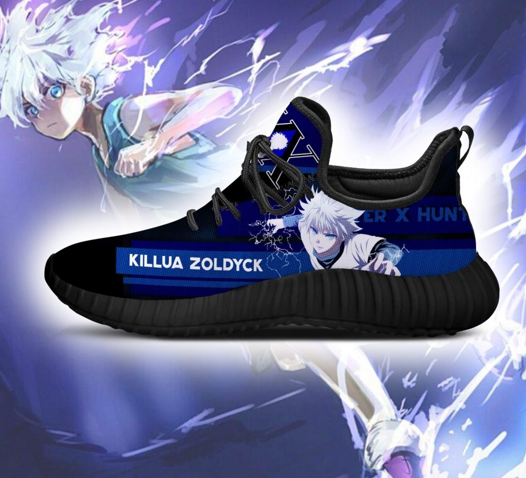 hunter x hunter killua reze shoes custom hxh anime sneakers gearanime 2 - Hunter X Hunter Store