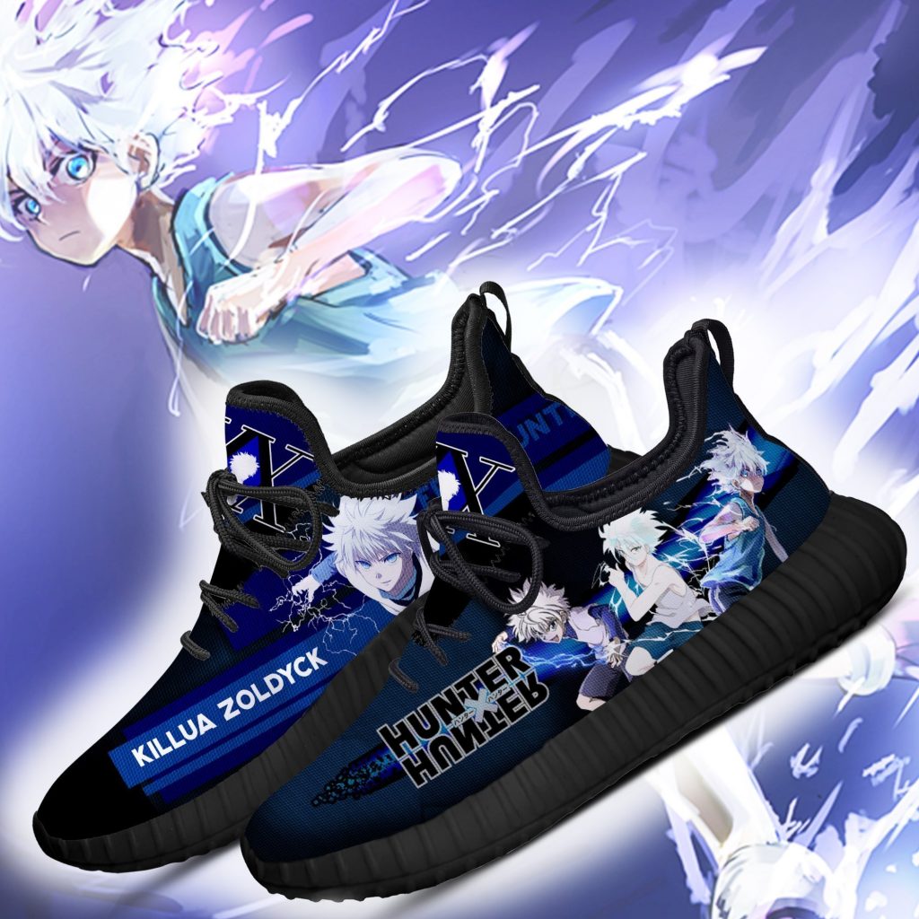 hunter x hunter killua reze shoes custom hxh anime sneakers gearanime 3 - Hunter X Hunter Store