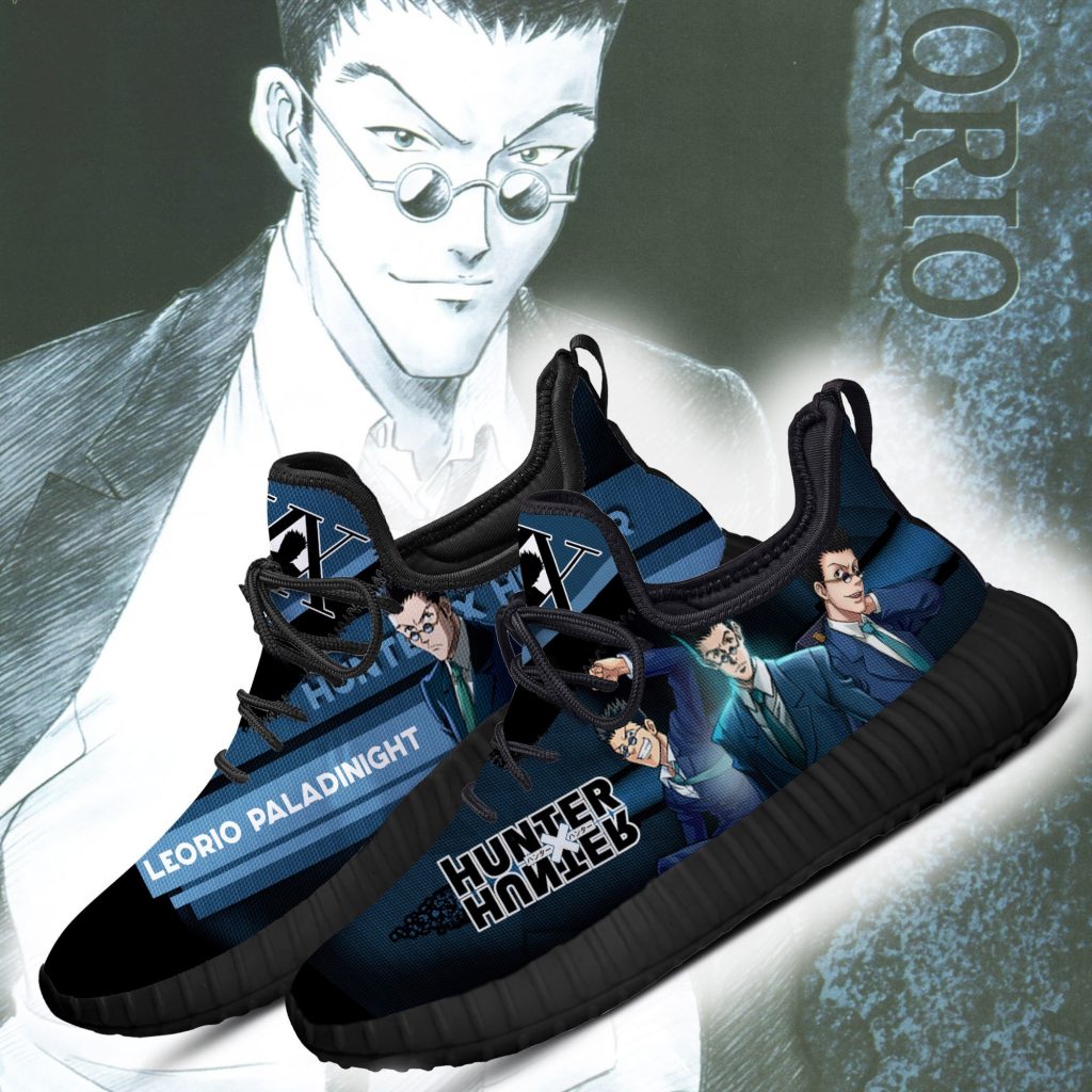 hunter x hunter leorio reze shoes custom hxh anime sneakers gearanime 2 - Hunter X Hunter Store