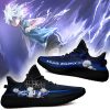 killua yeezy shoes custom hunter x hunter anime sneakers fan gift tt04 gearanime 2 - Hunter X Hunter Store