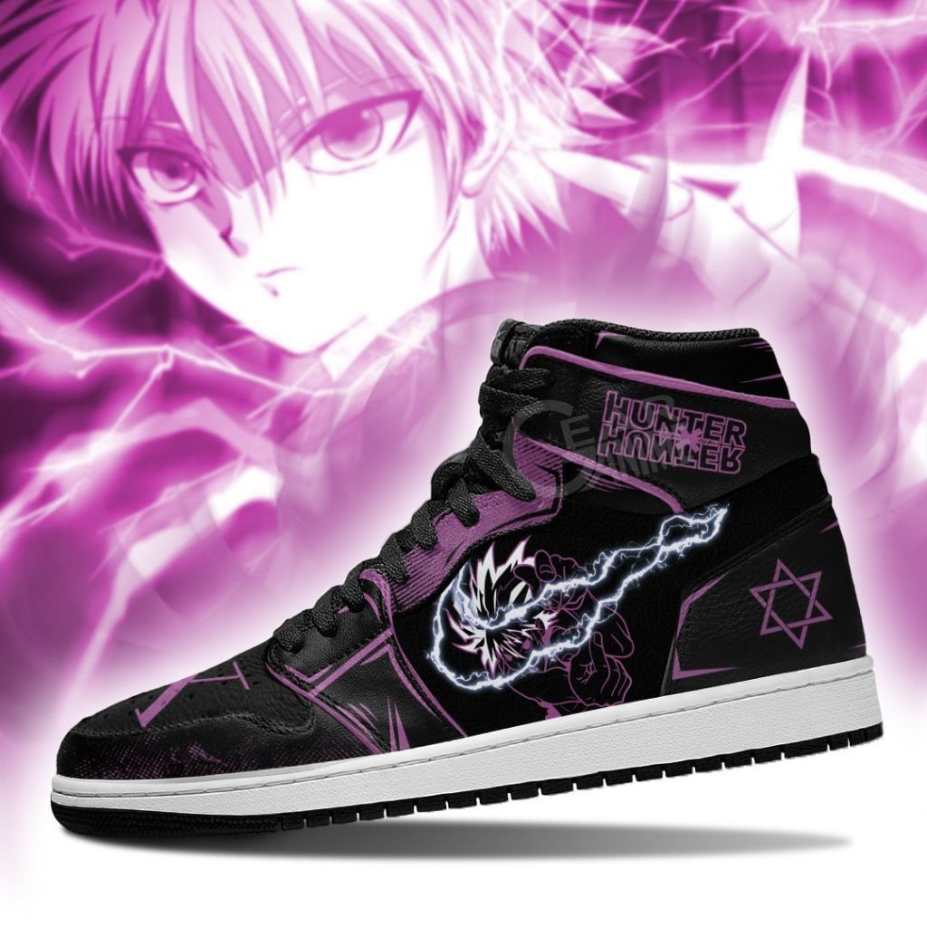 killua zoldyck hunter x hunter jordan sneakers power hxh anime shoes gearanime 3 - Hunter X Hunter Store