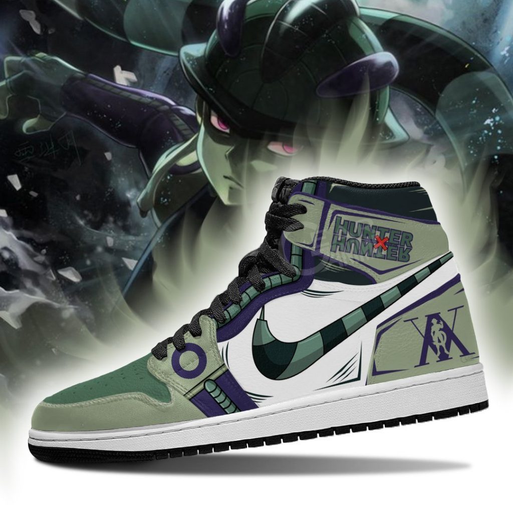 meruem hunter x hunter jordan sneakers skin hxh anime shoes gearanime 3 - Hunter X Hunter Store