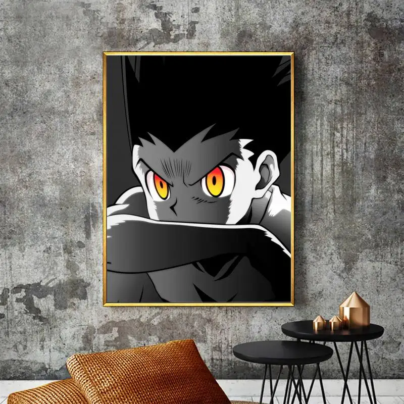 Babaite Hunter X Hunter DIY Kraft Paper Poster Vintage Wall Art Painting Study Stickers Big Size 9 - Hunter X Hunter Store