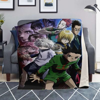 HxH Character Microfleece Blanket – Hunter X Hunter